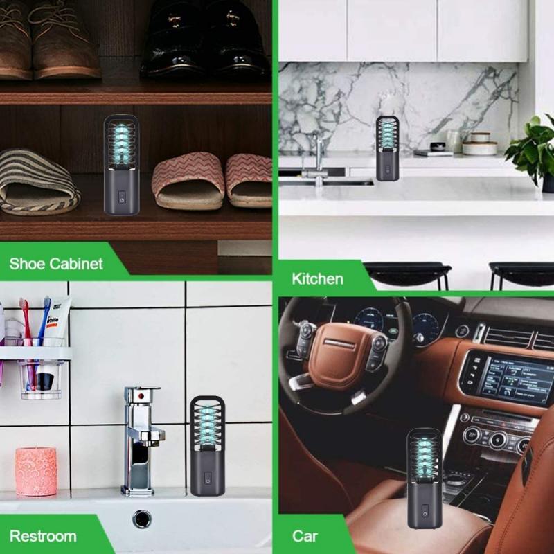 2.5W 800mA USB Ultraviolet LED Portable Handheld Bulb UV Light LED Portable Handheld Bulb Disinfection Lamp UVC Sterilize