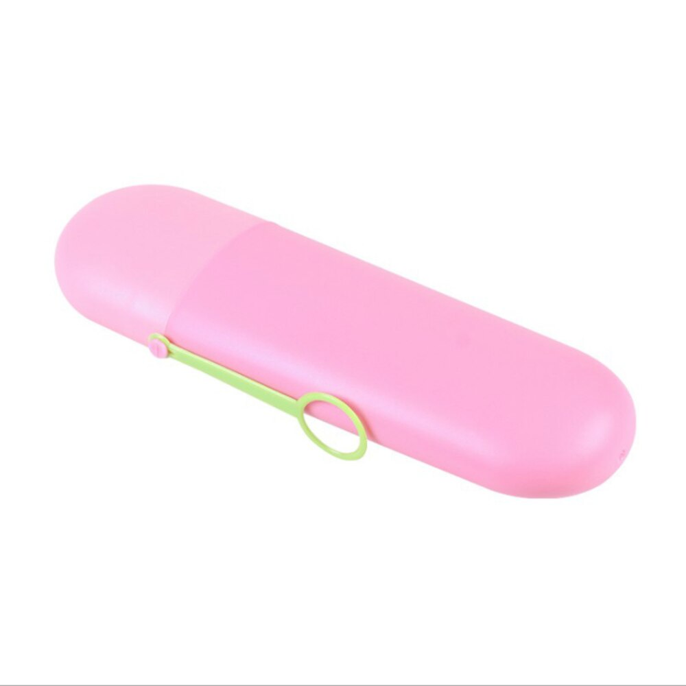 Portable Toothbrush Toothpaste Holder Storage Box Practical Container Toothbrush Organizer Bathroom Travel kit: C