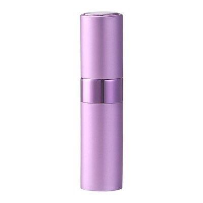 8ml draagbare parfumflesjes van metaal en aluminium, cosmetische sprayflesjes voor op reis, parfumflesjes van glas: Paars