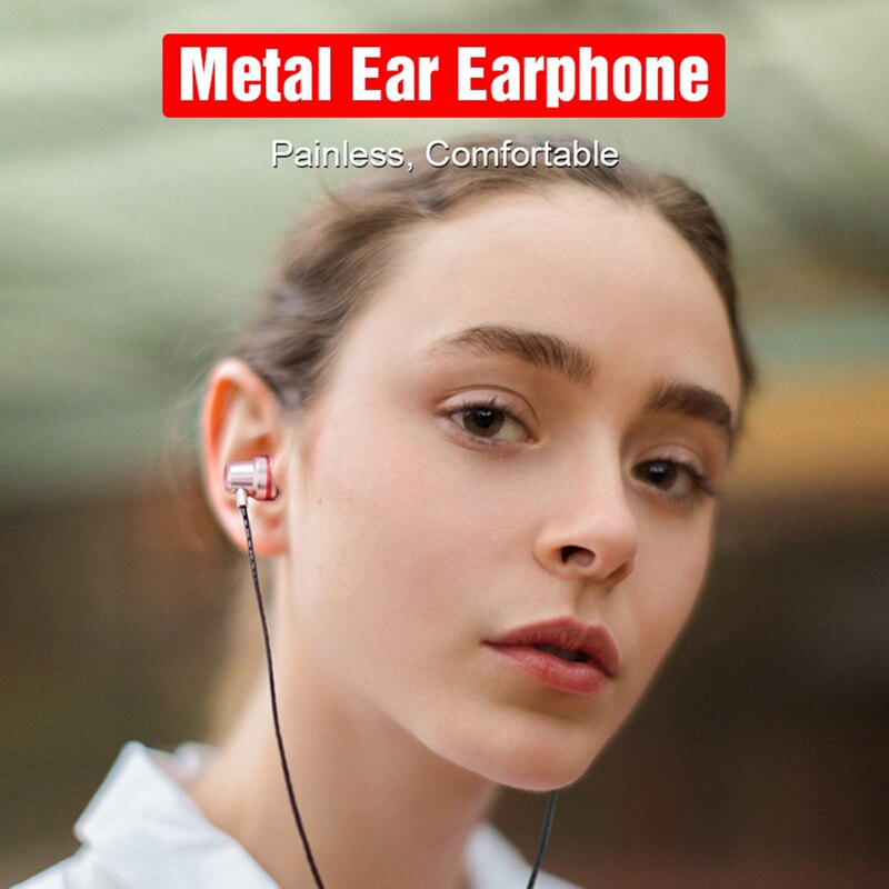 3.5mm Wired Earbuds Headphones Sports Earphone Earpiece With Mic Stereo Headset fone de ouvido For Samsung Xiaomi Phone Computer