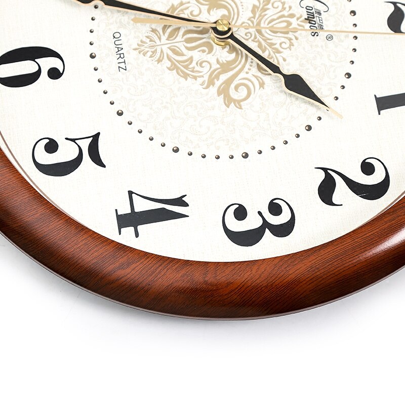 Large Wall Watch Clock Mechanism Living Room Bedroom Silent Clocks Wall Home Decor 15 Inch Chinese Relogio De Parede FZ268