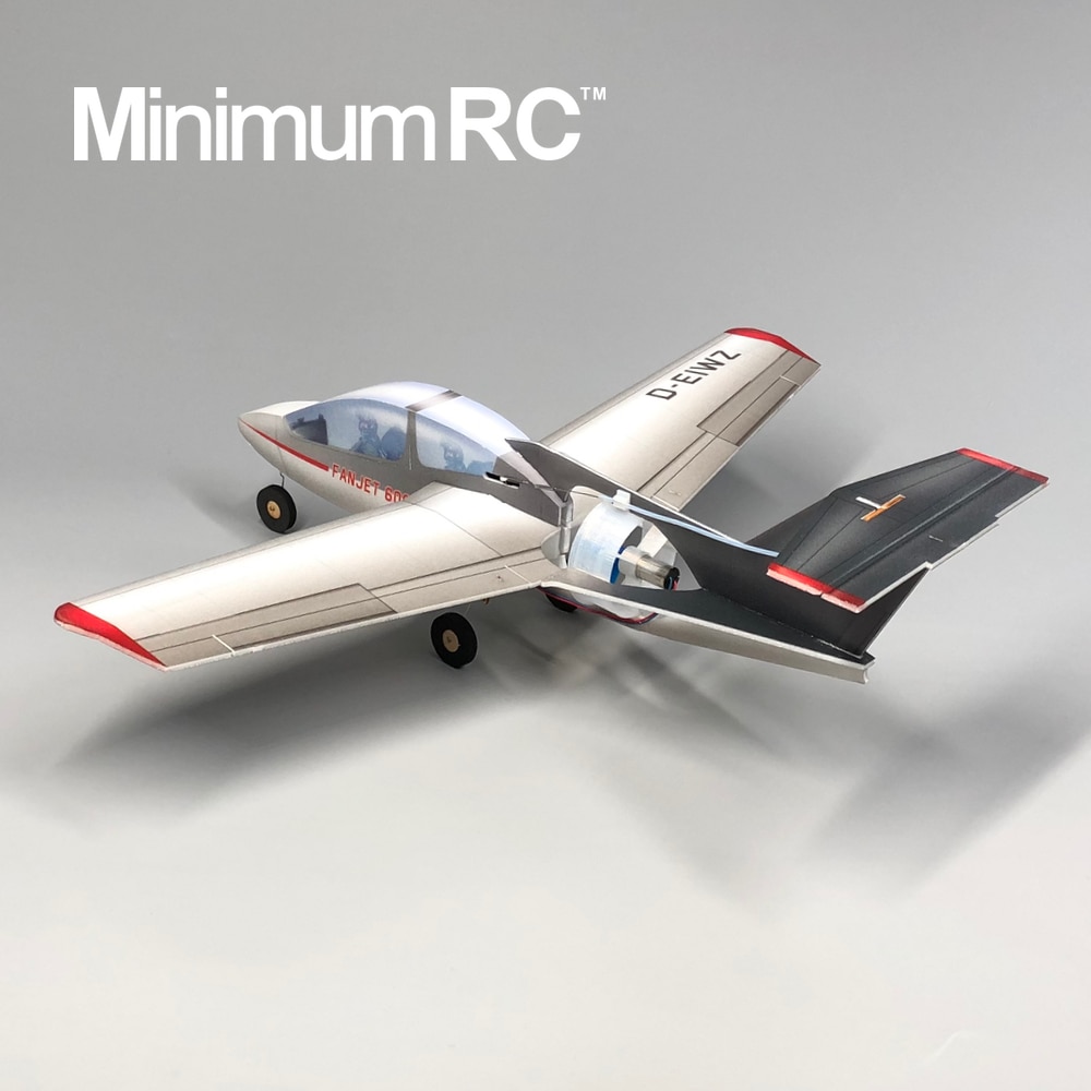 MinimumRC Fan-Jet 600 micro RC JET 35mm EDF 360mm Kit + EDF / Kit + EDF + servos