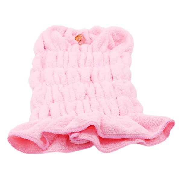 Microfiber Thicken Hair Turban Quickly Dry Hair Hat Wrapped Towel Bath With Cute Bathroom Accessories