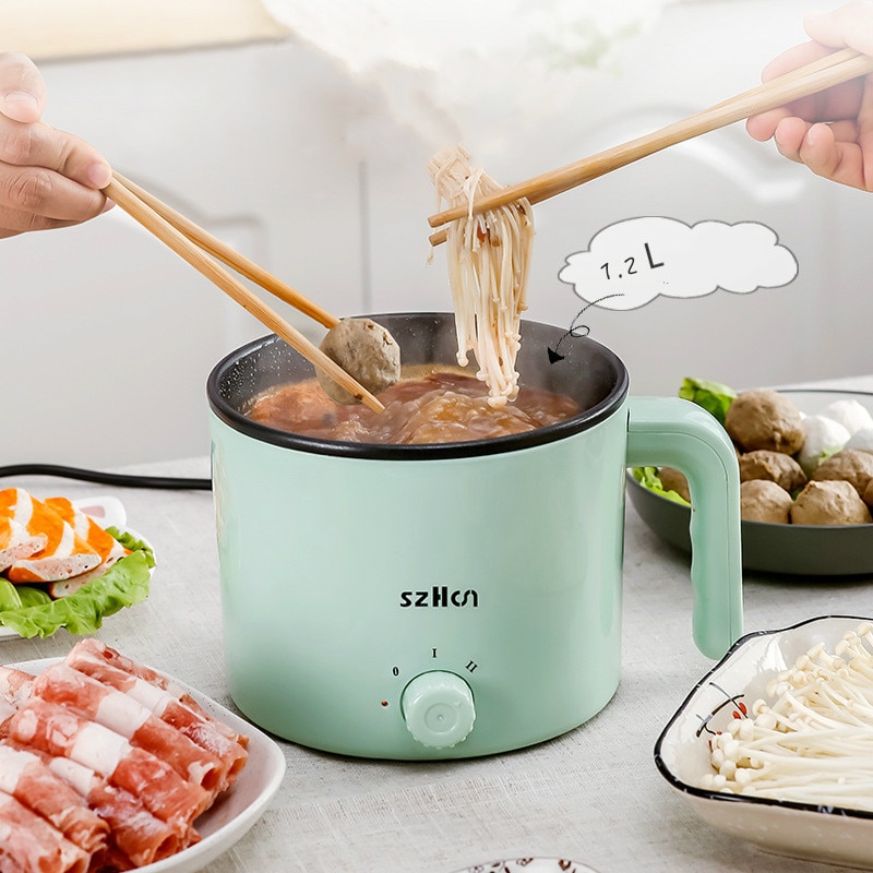 Electric Cooker Dormitory Multi+cooker Household Multicooker For Pot Cooking And Frying And Steak Office Easy Cooking 220V