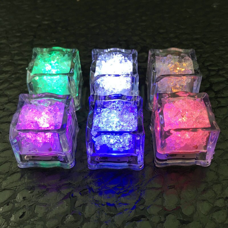 Bar KTV Lumineszenz Eis Block Einkommen Wasser, Dass Ist Licht LED Bunte Eis Block Gefühl Wasser Reagieren Zu Eis Block