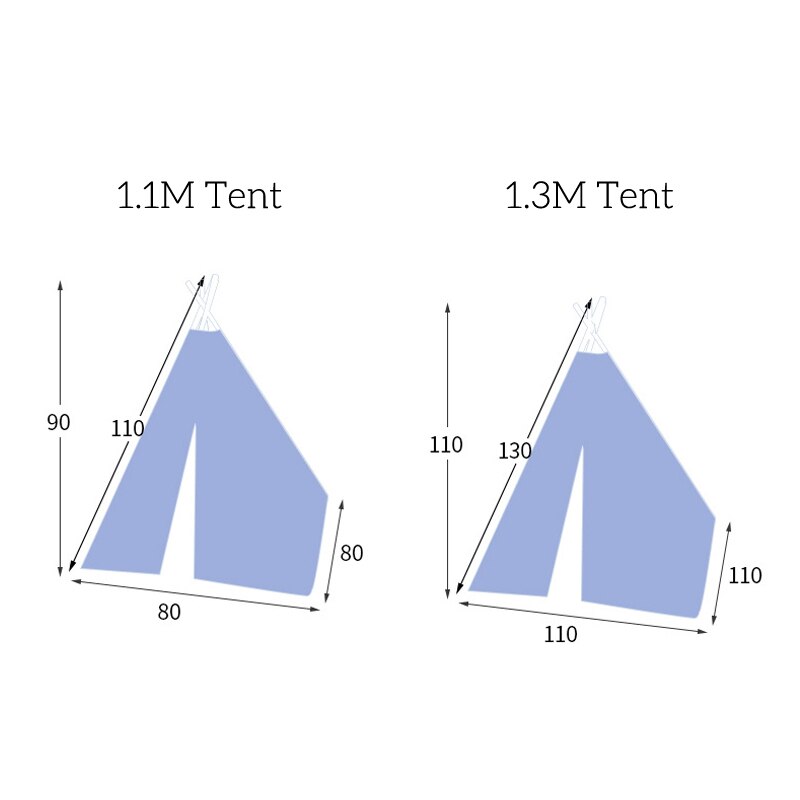 Tenda Dei Bambini Della Principessa tepee Casa Giochi Al Coperto Indiano Tenda Casa Del Giocattolo Tenda Pieghevole Indiani tepee Tenda bambino