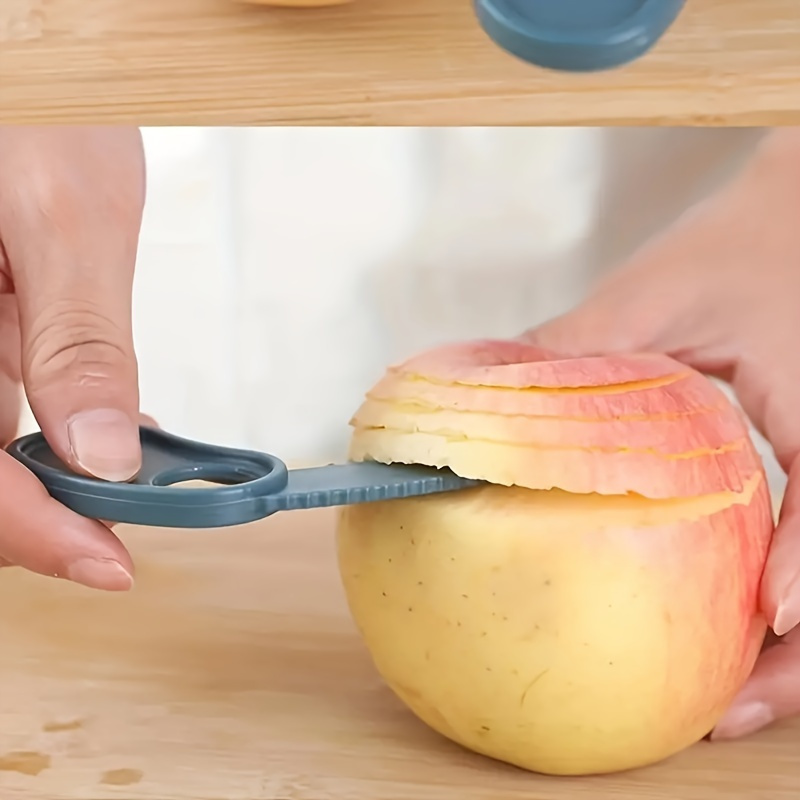 1pc Fruit Vegetable Spiral Cutter, Cucumber Potato Slicer, Fruit Splitter, Roller Cutter, Kitchen Accessories