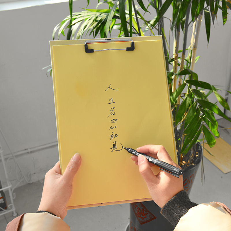 A4 Cartoon Cute Board Clip Student Office Board Folder Pad Learning Stationery