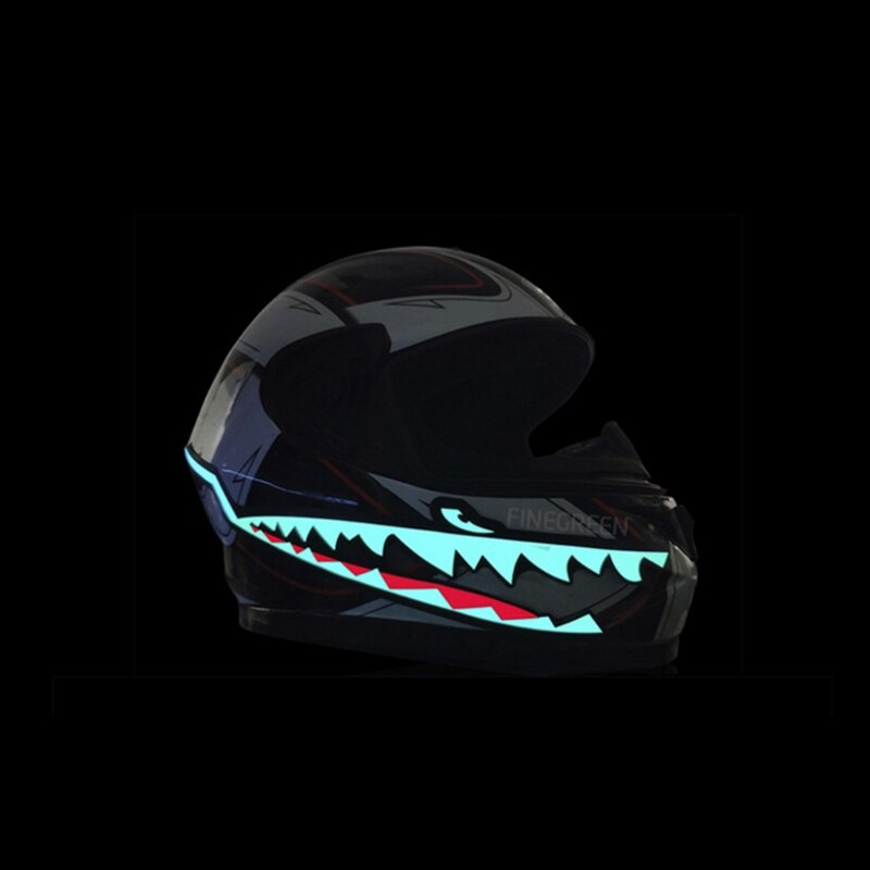Helm Led Koud Licht Mod Kit Bike Helm Lamp Bar Lichtgevende Signaal Sticker Night Rijden Signaal Helm Licht D7YA