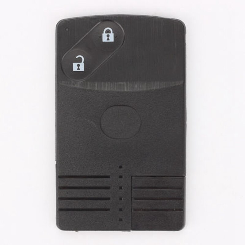 2 Button Smart Card Remote Key Shell Case for Mazda 5 6 CX-7 CX-9 RX8 Miata