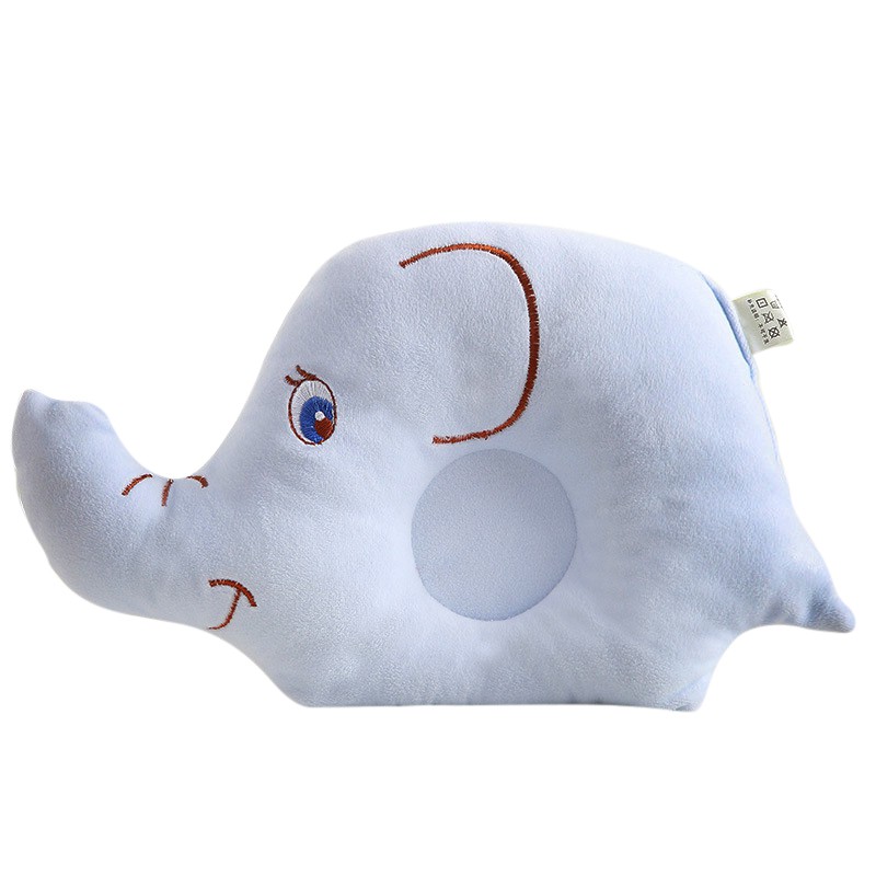 Baby Jongens Meisjes Vormgeven Kussen Platte Kop Slapen Standsteller Ondersteuning Kussen Voorkomen Olifant Styling Kussen: Default Title