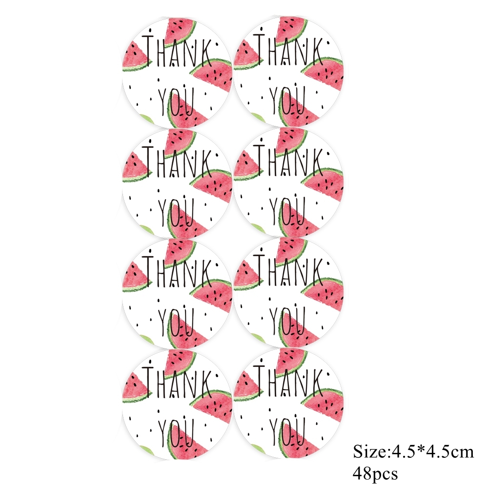 1 set watermeloen eco-papieren rietjes hangende banner taarttoppers voor zomerse watermeloen verjaardagsfeest decoratie kinderspullen: Multi