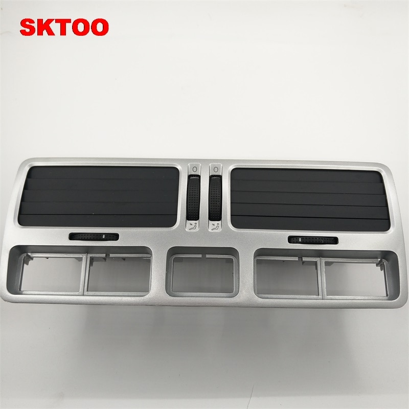 SKTOO plata para VW bora golf 4 instrumento salida de aire acondicionado central salida de aire 1JO 819 728G