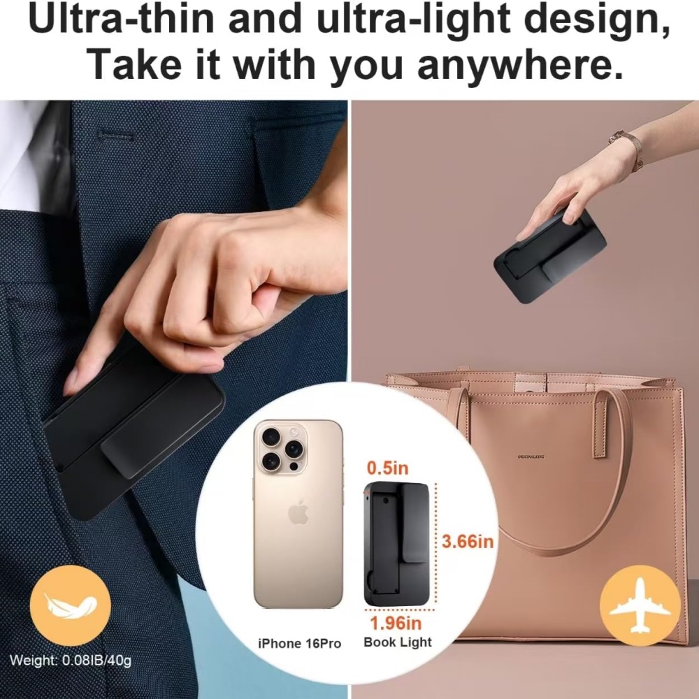 Usb Aufladen Lesezeichen Leselampe Mini Leselampen Lernen Clip Lichter Kleine Falten Buch Licht Tragbare Lesen Nachtlicht
