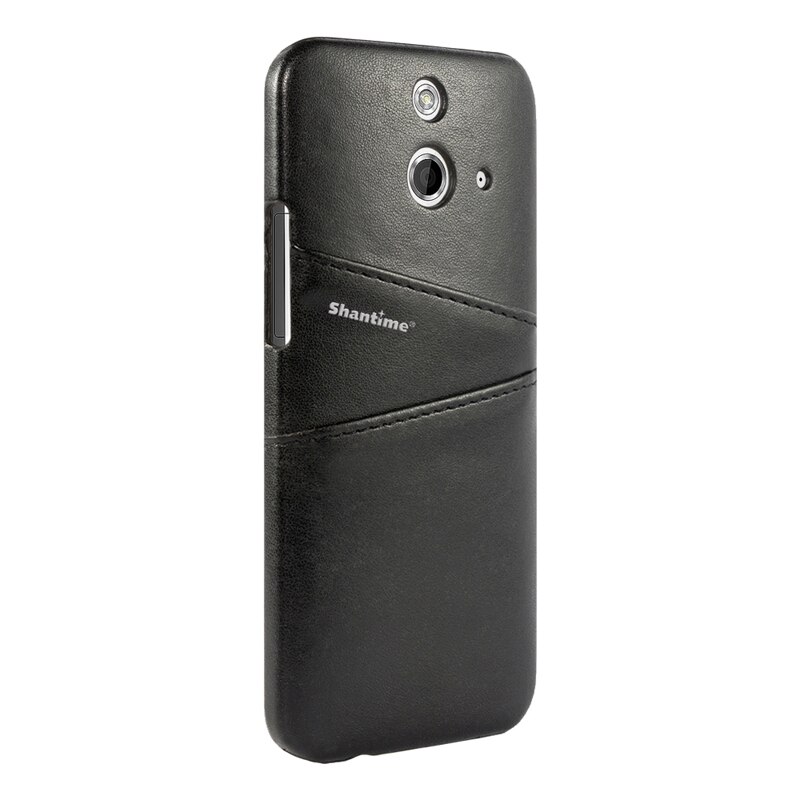 Luxury Vintage Pu Leather Wallet Case For HTC One E8 Phone Bag Case For HTC One M8 Business Card Slots Case