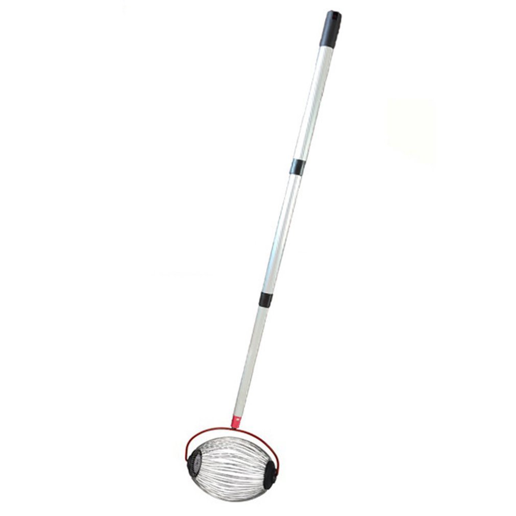 Noix châtaignes moissonneuse rouleau écrou collecteur rétractable en alliage d'aluminium boule jardin fruits cueilleur famille vergers outil