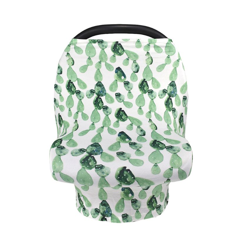 Moeder borstvoedingshoes sjaal luifel borstvoedingshoes bloem multifunctionele cape kinderwagenhoes autostoelhoes: F