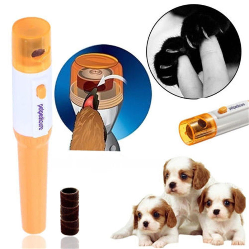 Pijnloze nagelknipper voor huisdieren, honden, katten, poten, nagels, elektrisch slijpen, pedicure, huisdier, kat, honden, verzorgingsgereedschap
