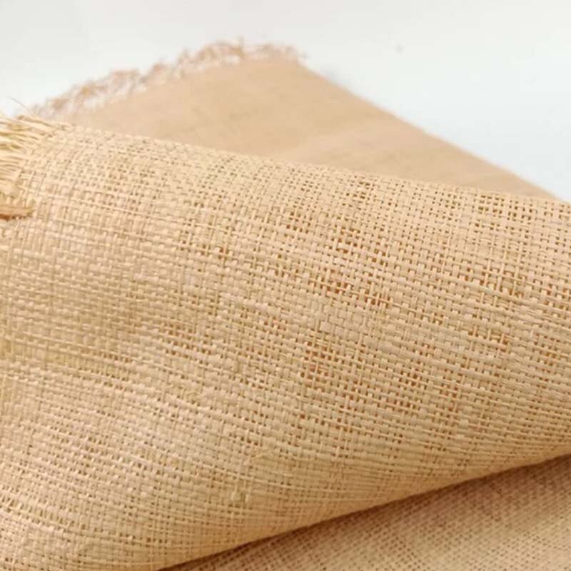Estera fina de rafia Natural Real, tejido hecho a mano, Material de mimbre, correas para el hogar, muebles, silla, mesa, decoración de techo