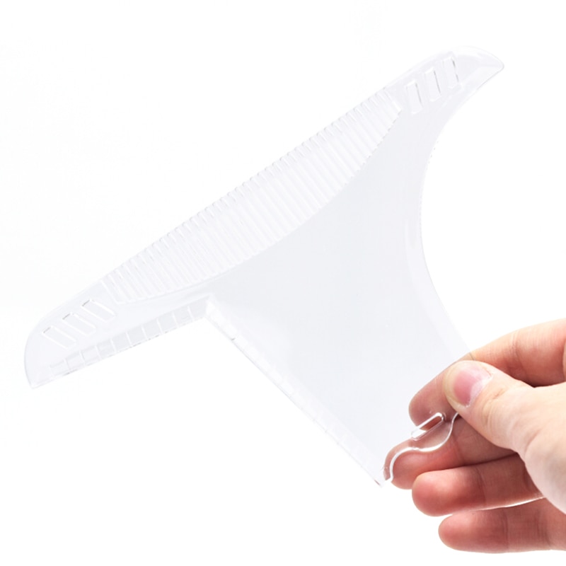 Beard Stencil Guide Template Comb Beard Shaping Styling Tool For Men Style Beard Hair Line Up Edging Tool