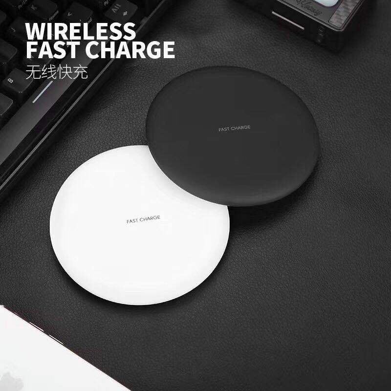 Beauty 10w qi-wireless-ladegerät für iphone 11 pro x xs  xr 8, schnellladestation für samsung  s8 s9 s10 note 9 8, usb-ladegerät