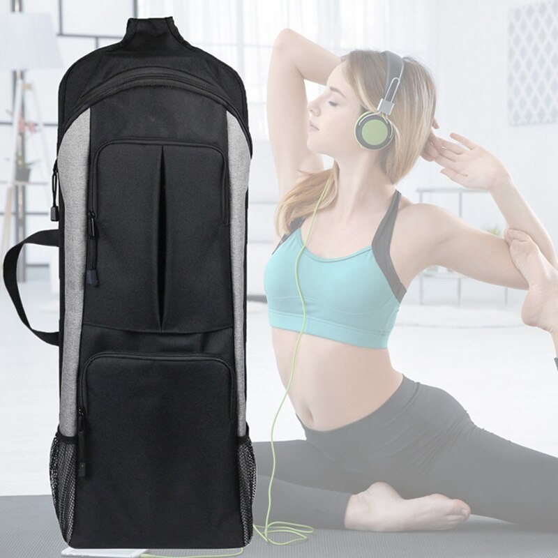 Yoga Mat Bag Carrier Yoga Backpack Large Pockets Water Bottle Holders Yoga Mat Carry Bag for Women Men Gym Pilates: Default Title