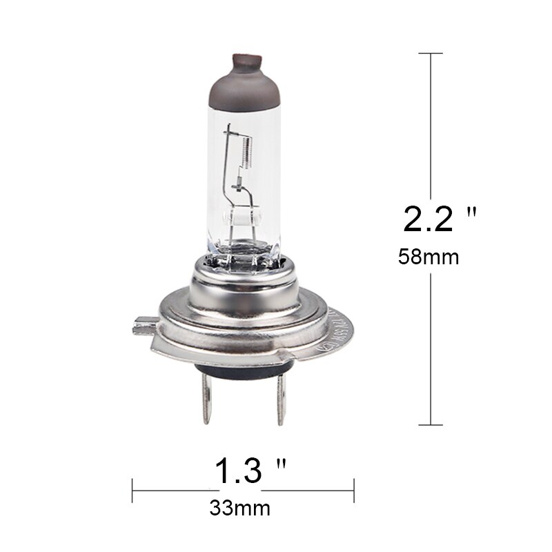 Urbanroad 10PCS Auto Car H7 12V 55W Halogen Car Light Bulb Lamp Cars Light Bulbs 4300k Car Styling Parking Clear Light Fog Lamp