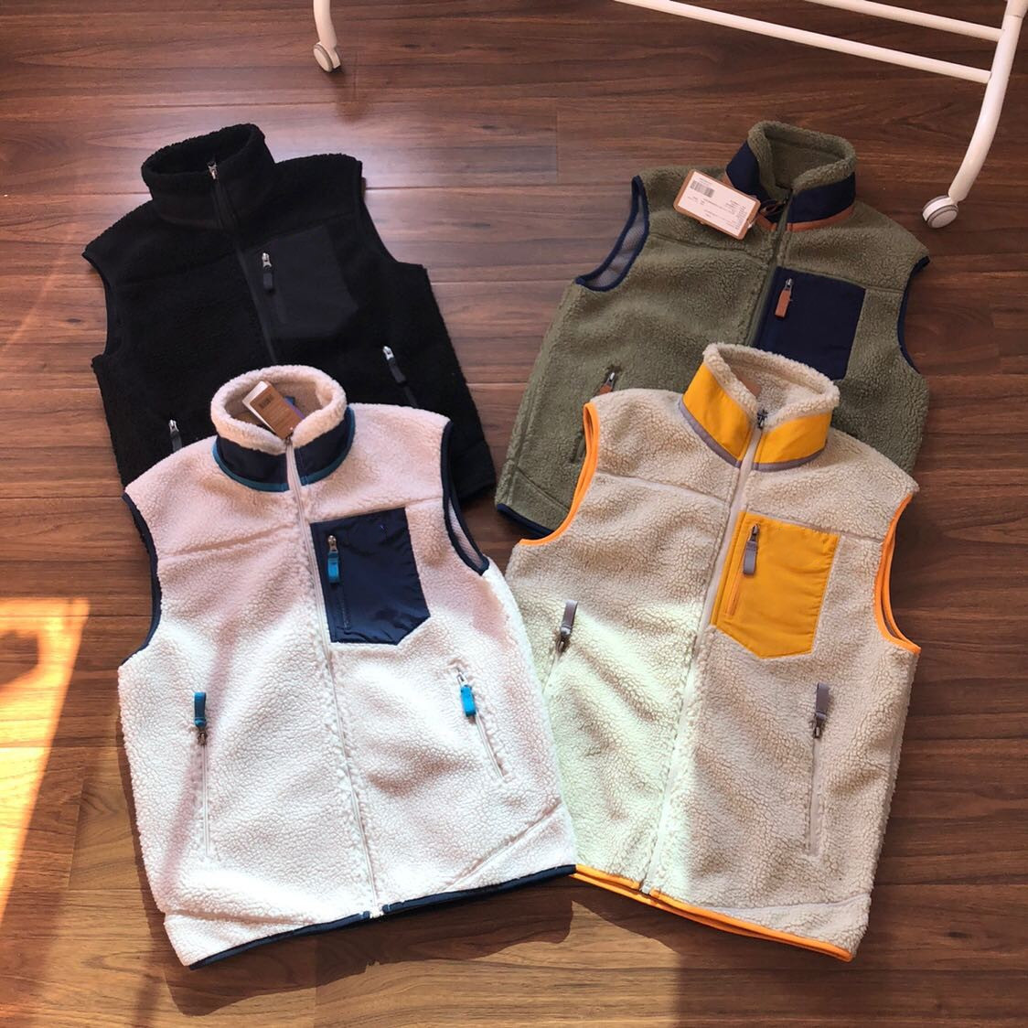 Mode Motos Wollen Jas Mannen Vrouwen Vest Lam Kasjmier Jas Casual Losse Jas Sport Vest Warme Motorfiets Uitrusting