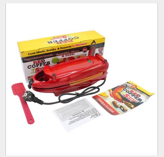 Electric Frying pan electric bake pan double-sided automatic Pancake maker Snack maker carton