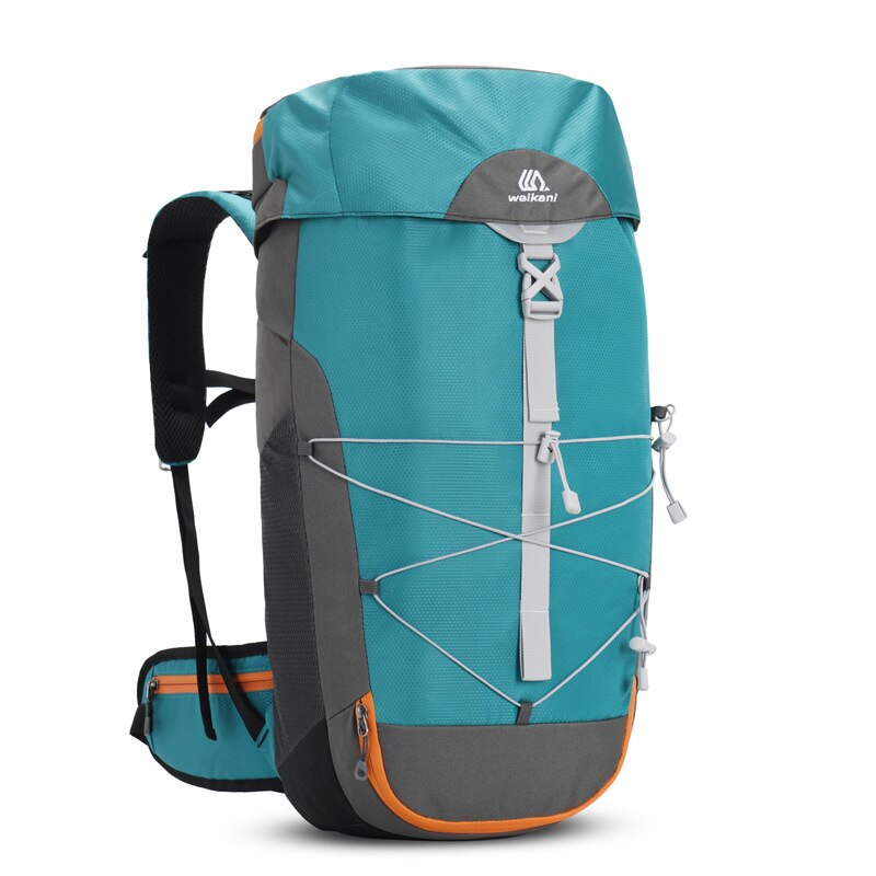40L Outdoor Bergbeklimmen Zak Waterdichte Sport Rugzak Lichtgewicht Rugzak Wandelen Tas Trekking Rugzak Voor Mannen: Cyan