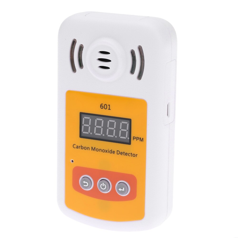 Draagbare gas detector voor koolmonoxide (CO) gas Mini CO gas analyzer gas meter met Geluid en Licht Alarm lek detector