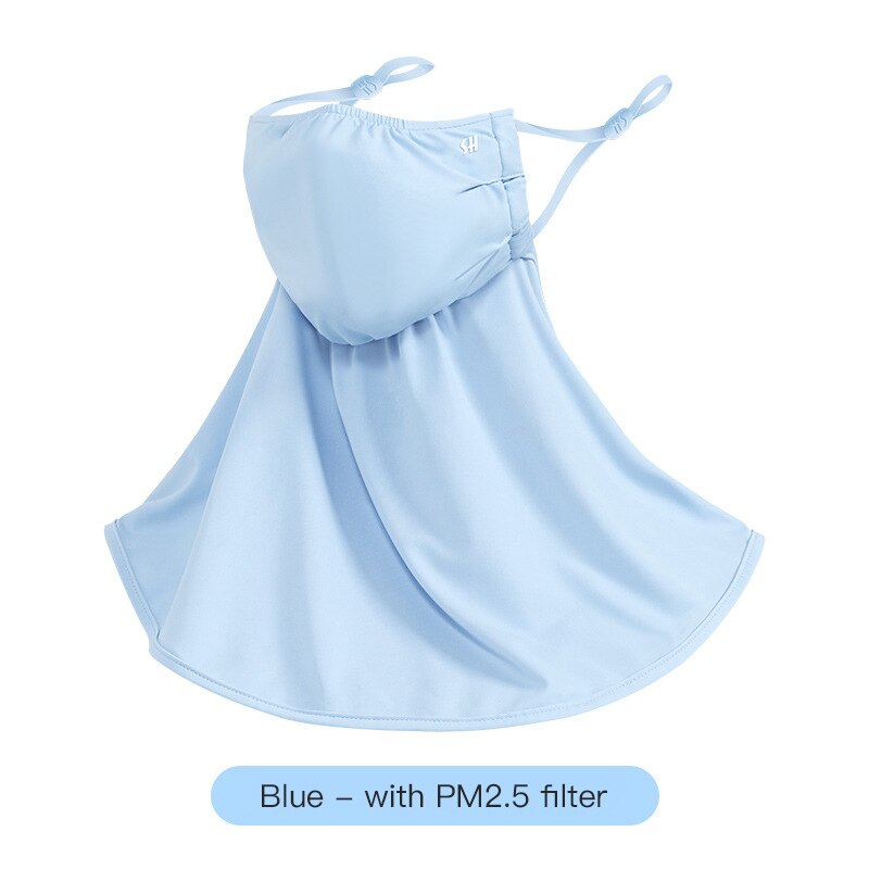 Máscara de montar protector solar de verano máscara de conducción al aire libre protección solar máscara protectora femenina fina transpirable Anti-ultravioleta cuello