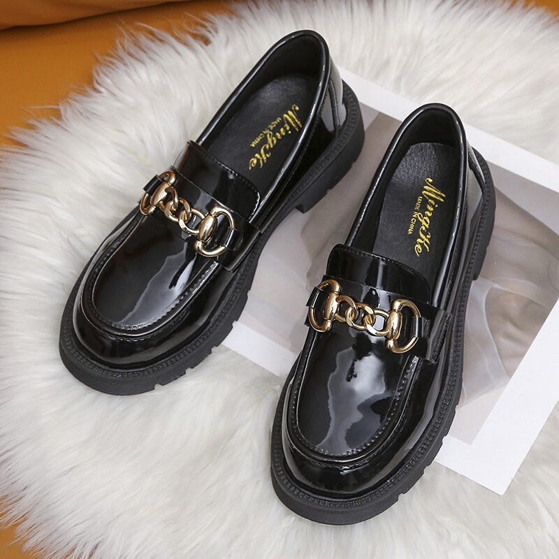 De Charol Zapatos De Vestir Plataforma Mujer Charol Zapatos De