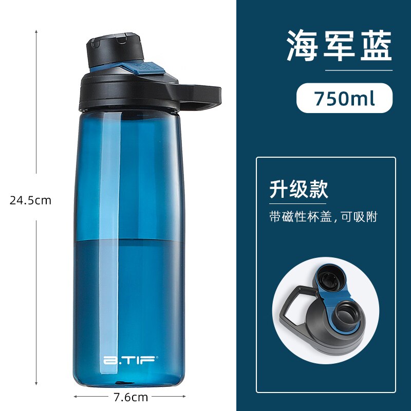 Sport Kids Shaker Fles Water Opvouwbare Pomp Gym Water Fles Plastic Frosted Glas Kids Borraccia Termica Home Decor JJ60WB: style5