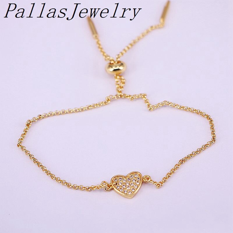 10 pièces Micro pavé cubique zircon Bracelets pour femme mélange Style Bracelet à breloques or couleur bijoux