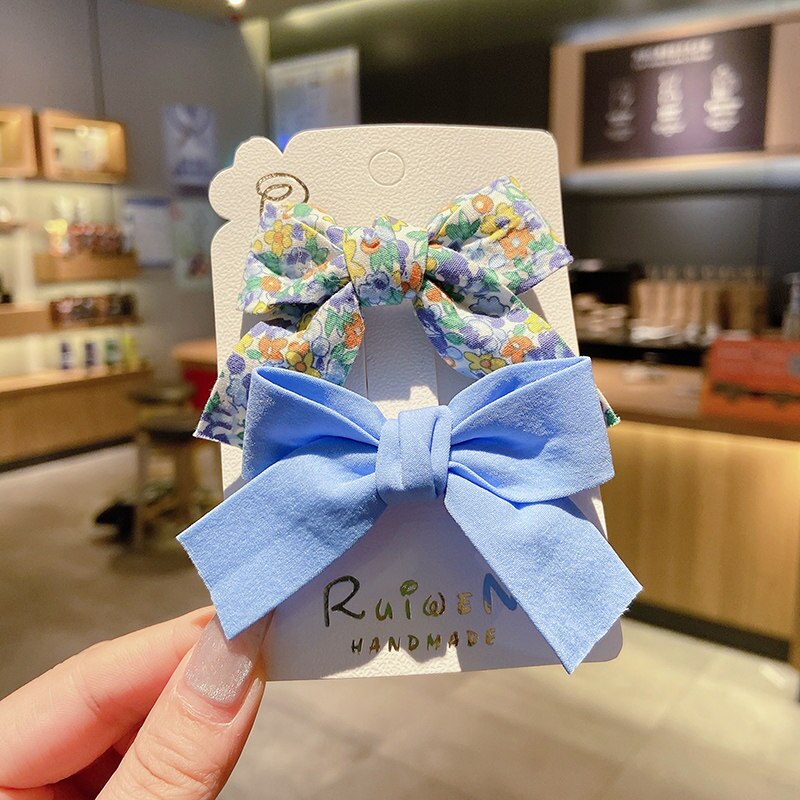 Accessori per capelli per bambini per bambina fiocco floreale forcina per bambini carino principessa fiore Clip: 5