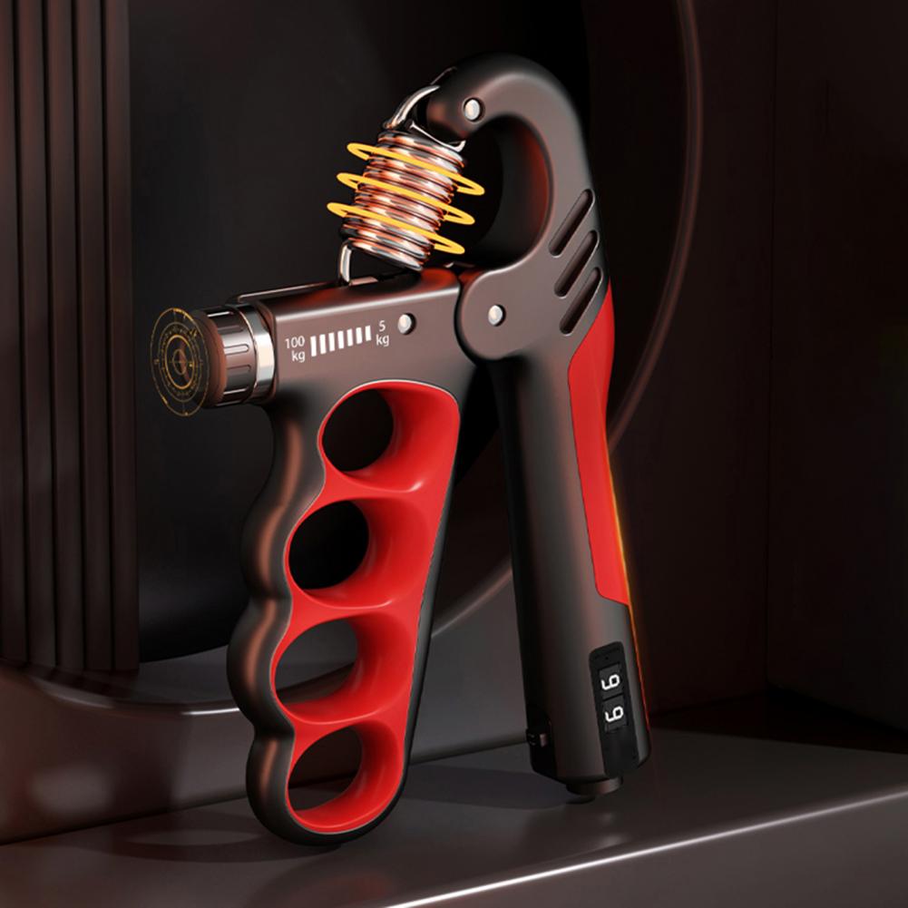 Handgreeptrainer Verstelbare handgreepsterktetrainer voor heren Dames Mechanische onderarmtrainer met weerstand voor grip
