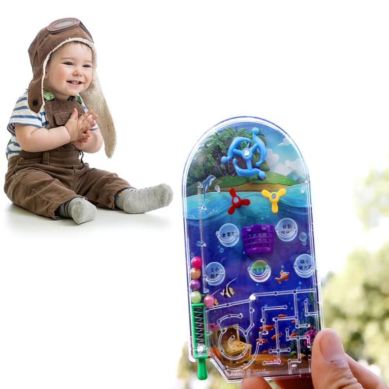 Mini Flipperkast Desktop Games Machine Cartoon Kinderen Puzzel Speelgoed Willekeurige