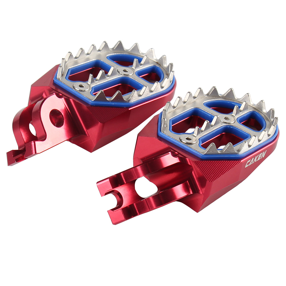 Estribos para pies de motocicleta, Pedal de apoyo para Honda CR125, CR250, CRF150R, CRF250, CRF450R, CRF250, 450X, CR, CRF 125, 250, 450R, Pit Bike