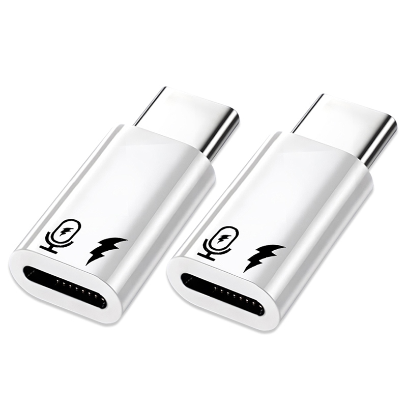 Adapter OTG USB C na Lightning do iPhone'a 16 Mikrofon Android Szybki transfer danych Oświetlenie żeńskie na męski konwerter typu C: Kości słoniowej