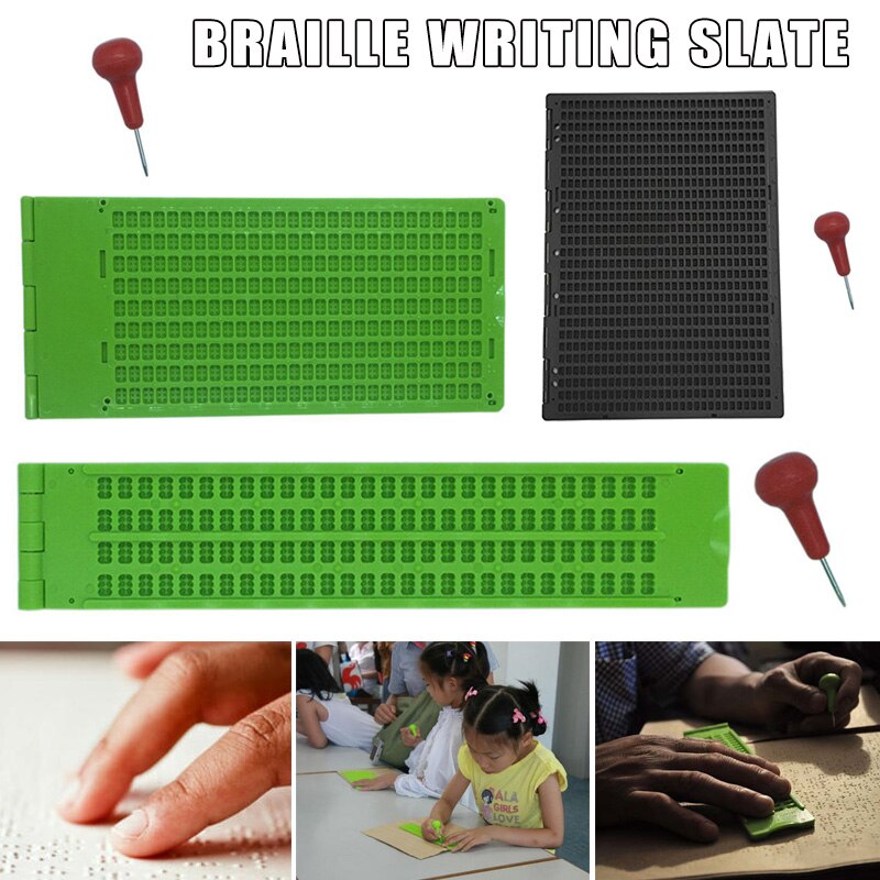 Pizarra de escritura en Braille con Stylus DOM668, , 9 líneas, 30 celdas/4 líneas, 28 celdas/27 líneas, 30 celdas