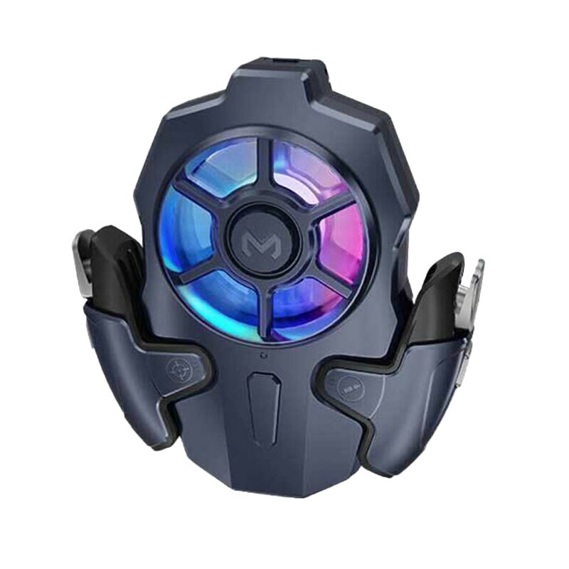 NEW-AK03 do kontrolera mobilnego PUBG telefon wentylator chłodnicy Gamepad Joystick L1R1 sterowanie wyzwalaczem dla IOS /Android