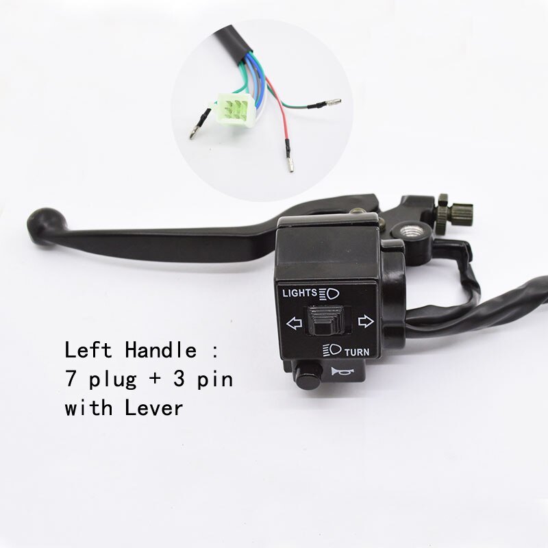 E0054 Motorcycle GS 125 Handlebar Switch Assy Assembly Left Right For Suzuki GS125 GN125 GS GN 125 Clutch Lever Bake Switches