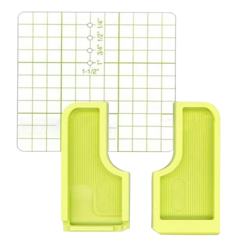 Sewing Seam Guide Positioning Plate Multi Functional Interlock Guide Grid Measure Keeper Template Sewing Machine Accessories: Default Title