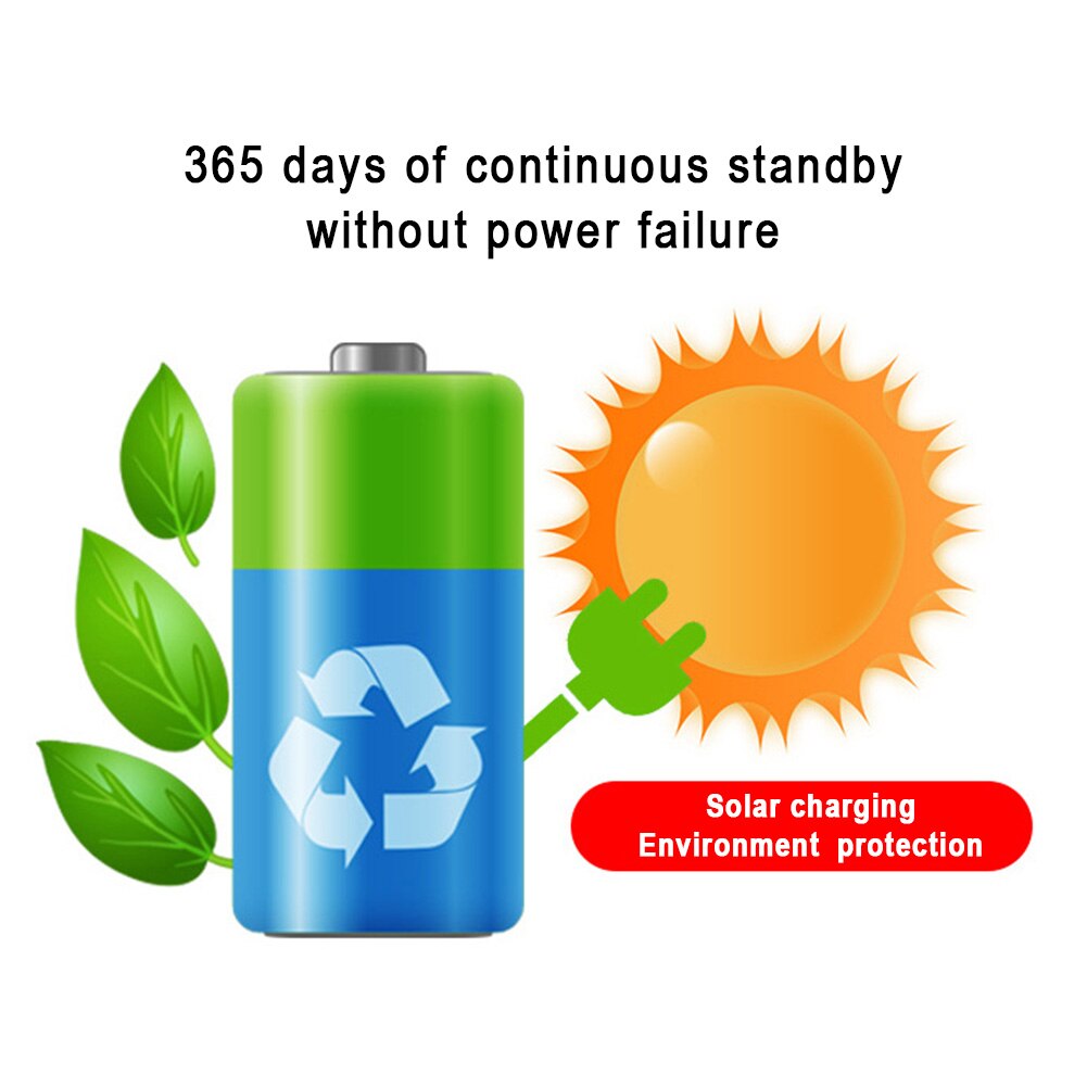 Outdoor Patio Led Alarm Licht Tuin Motion Sensor Beveiliging Home Veiligheid Factory Abs Draadloze Farm Zonne-energie IP65 Waterdicht