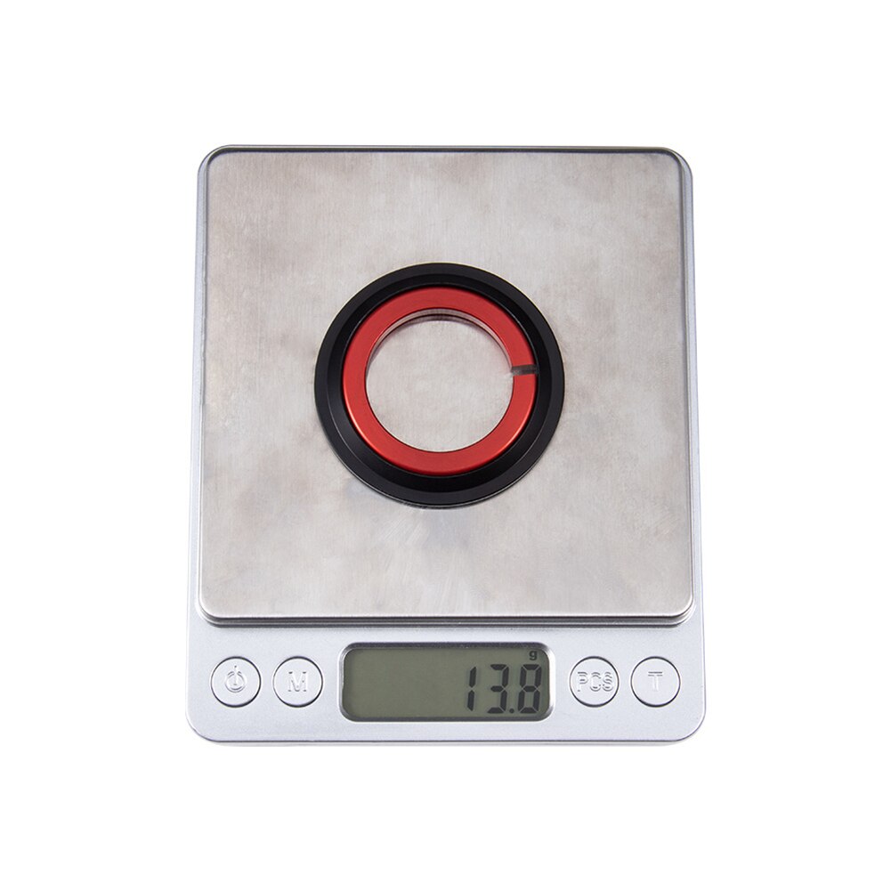 Fiets Vork Rechte Taps Toelopende Stuurbuis Kroon Ring Vork Balhoofdbuis Adapter Reducer Aluminium Fietsen Headset Ring Pakking