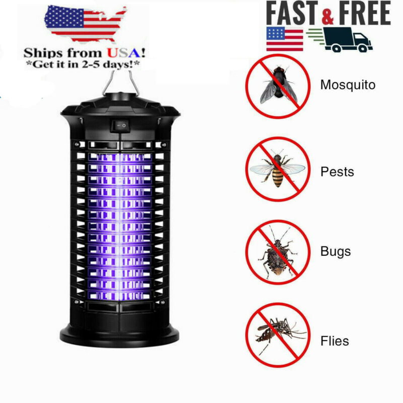 Électrique UV moustique tueur lampe extérieur intérieur insecte Zapper piège électronique mouche moustique Bug tueur piège Zapper lumière LED/lampe