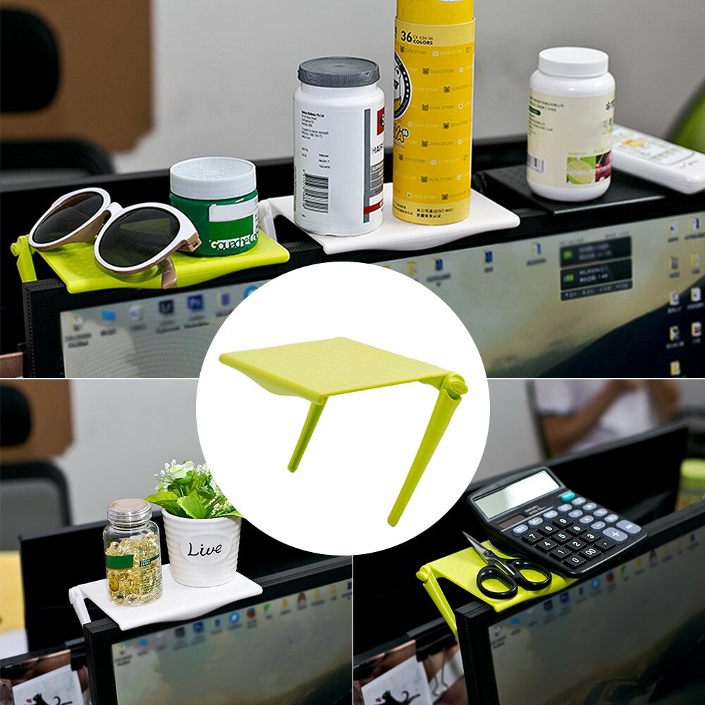 1Pc Verstelbare Screen Top Plank Display Plank Computer Monitor Riser Desktop Stand Tv Rack Opslag Bureau