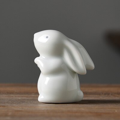 Porcelana China zodiacal, rata, buey, Tigre, conejo, dragón, serpiente, caballo, Cabra, mono, pollo, perro, cerdo, ruyao, mascota, elefante, giraff, China: Rabbit
