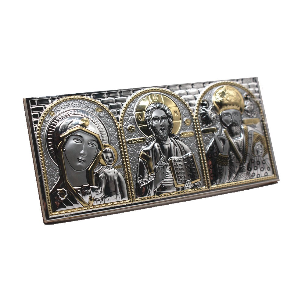 Orthodox Iconostasis Catholic Icons Jesus Christ Home Decoration Christmas Relgious Prayer Church Utensils Cross Wall Decor